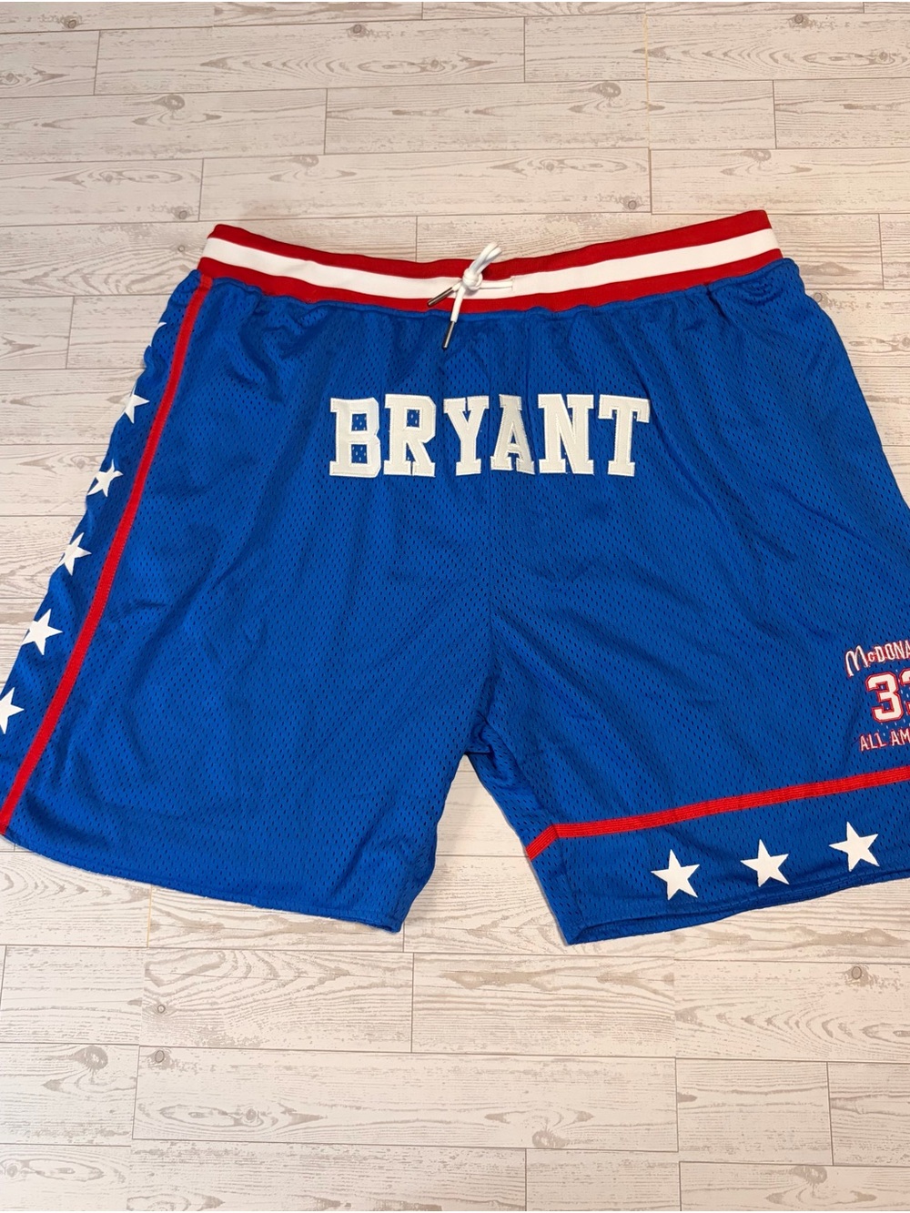 NEW 5XL KOBE BRYANT McDonalds All American Shorts #33